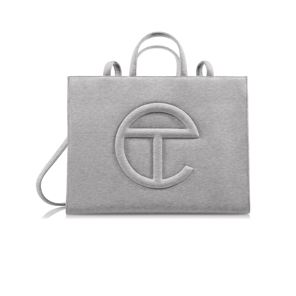 Brand New UGG x TELFAR Large Fleece Shopper - Heather Grey (NWT)